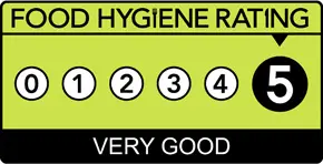 Hadrian's Food Hygiene Rating from North Tyneside Council